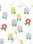 Leggings per neonata Stella McCartney Kids bianco a fiori TX6030 Z3208 101MC STELLA McCARTNEY KIDS 