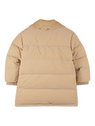 Giubbino per bambina Chloé Kids beige con applicazione con logo C20663 231 CHLOE' KIDS 