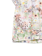 T-shirt Elly per neonata Molo multicolor con stampa a fiori 4S25A203 9278 MOLO 