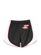 Shorts per bambino Amiri Kids nero con logo sul davanti ACBMSO1006 001 AMIRI KIDS 