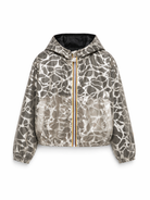 Giacca per bambini K Way Kids multicolore con stampa grafica all-over K5135YW C67 K-WAY KIDS 