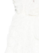 Abito per neonata La Stupenderia bianco con dettagli floreali 2CCAB66 X04 LA STUPENDERIA KIDS 