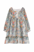 Abito per bambina Just Cavalli Kids Little Rogue multicolore con ruches JGP26130VE TR.GARDEN ROBERTO CAVALLI KIDS 