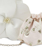 Borsa a mano per bambina Monnalisa bianca con dettaglio fiore 79G003 7068 0001 MONNALISA KIDS 