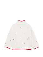 Giubbino per bambina Stella McCartney Kids bianco con ricami floreali TZ2A47 Z3881 189EM STELLA McCARTNEY KIDS 