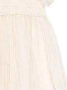 Abito per neonata Emporio Armani Kids beige con colletto alla Peter Pan EG000546 AF21205 U1124 EMPORIO ARMANI KIDS 