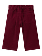 Pantaloni Bellino per neonata Bonpoint rossi con tasche applicate W05XPAW00001 053 BONPOINT 