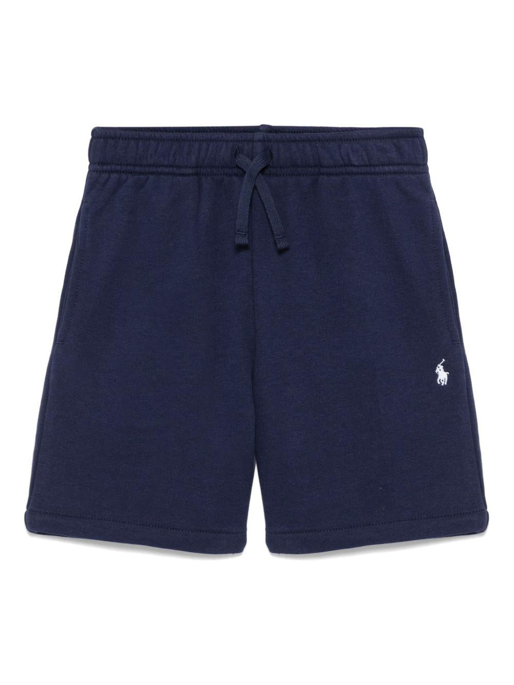 Shorts per bambino Polo Ralph Lauren Kids blu con motivo Polo Pony 322964135 002 Ralph Lauren kids 