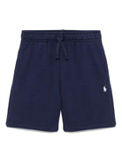 Shorts per bambino Polo Ralph Lauren Kids blu con motivo Polo Pony 322964135 002 Ralph Lauren kids 