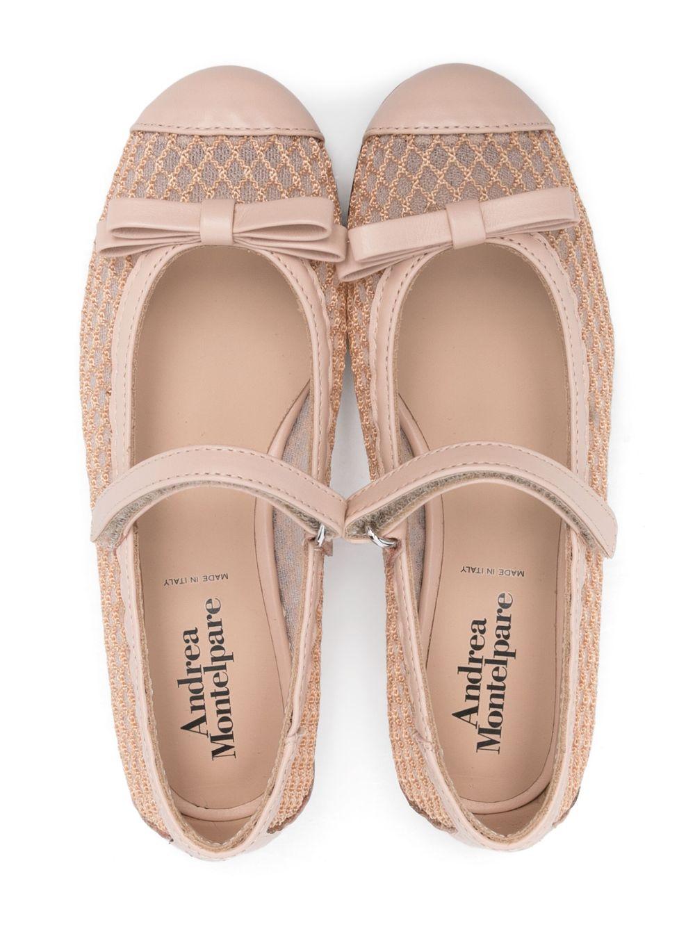 Ballerine per bambina Andrea Montelpare rosa con fiocco 80822 2253 MONTELPARE TRADITION KIDS 