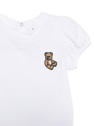Set t-shirt e gonna per neonata Moschino Kids multicolore con ricamo Teddy Bear MDG01RL1B13 83281 MOSCHINO KIDS 