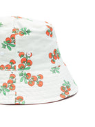 Cappello da pescatore per bambino Bobo Choses azzurro con stampa pomodoro all-over B126AI020 611 BOBO CHOSES KIDS 