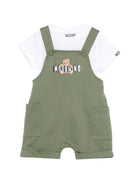 Completo per neonato Moschino Kids multicolor con stampa orsetto MUG01TLCA19 83698 MOSCHINO KIDS 