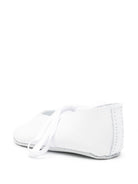 Ballerine per neonata Tartine & Chocolat bianche con nastro CC80021 01 TArtine & Chocolat KIDS 