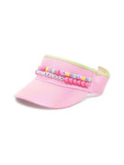 Visiera per bambina Billieblush rosa con dettagli con perline U22020 46N BILLIEBLUSH KIDS 