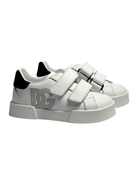 Sneakers per bambini Dolce & Gabbana Kids bianche con dettaglio logo puntinato DN0231 A1196 89697 DOLCE & GABBANA KIDS 