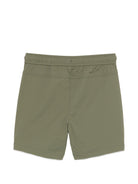 Shorts per bambino K-WAY Kids verde con logo sul davanti K7152BW V15 K-WAY KIDS 