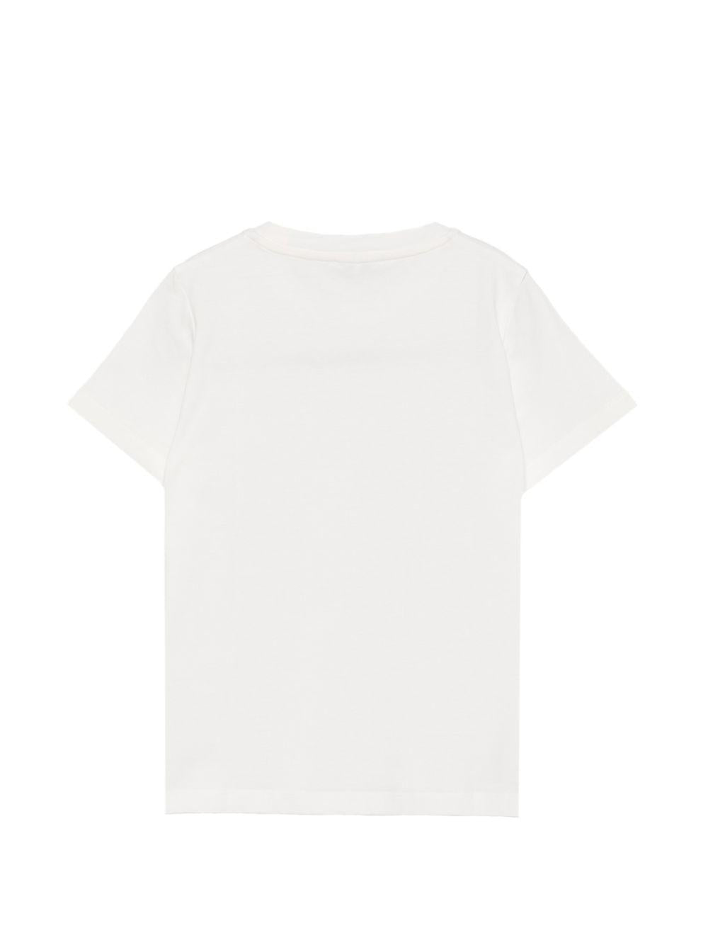 T-shirt per bambini Versace Kidsbianca con stampa grafica 10249461A18182 2W2I0 VERSACE KIDS 