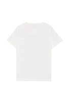 T-shirt per bambini Versace Kidsbianca con stampa grafica 10249461A18182 2W2I0 VERSACE KIDS 