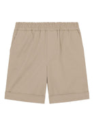 Shorts per bambino Dolce & Gabbana Kids beige con logo posteriore L43Q88 FUFL3 M0208 DOLCE & GABBANA KIDS 