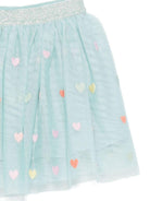 Gonna per bambina Stella McCartney Kids azzurro con decorazione TX7A51 Z3079 923MC STELLA McCARTNEY KIDS 