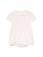 Tutina per neonata Mariella Ferrari rosa con ricamo a farfalla PLO13BIS 007 MARIELLA FERRARI KIDS 