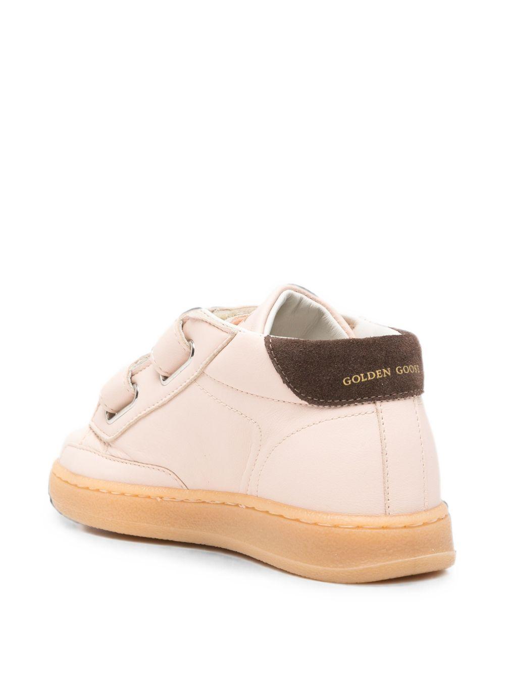 Sneakers June Ballstar per bambina Golden Goose Kids rosa con chiusura a strappo F00386F008635 25816 GOLDEN GOOSE KIDS 