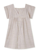 Abito per neonata Bonpoint Pais beige con motivo a quadri S05XDRW00020 309B BONPOINT 