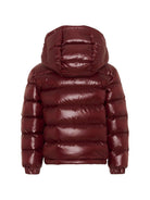 Giubbino per bambini Moncler Enfant bordeaux con design imbottito L29541A00035597Z8 464 MONCLER KIDS 