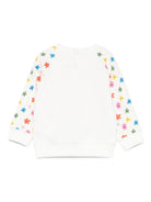 Felpa per neonata Stella McCartney Kids bianco con stampa grafica TX4050 Z3059 101 STELLA McCARTNEY KIDS 