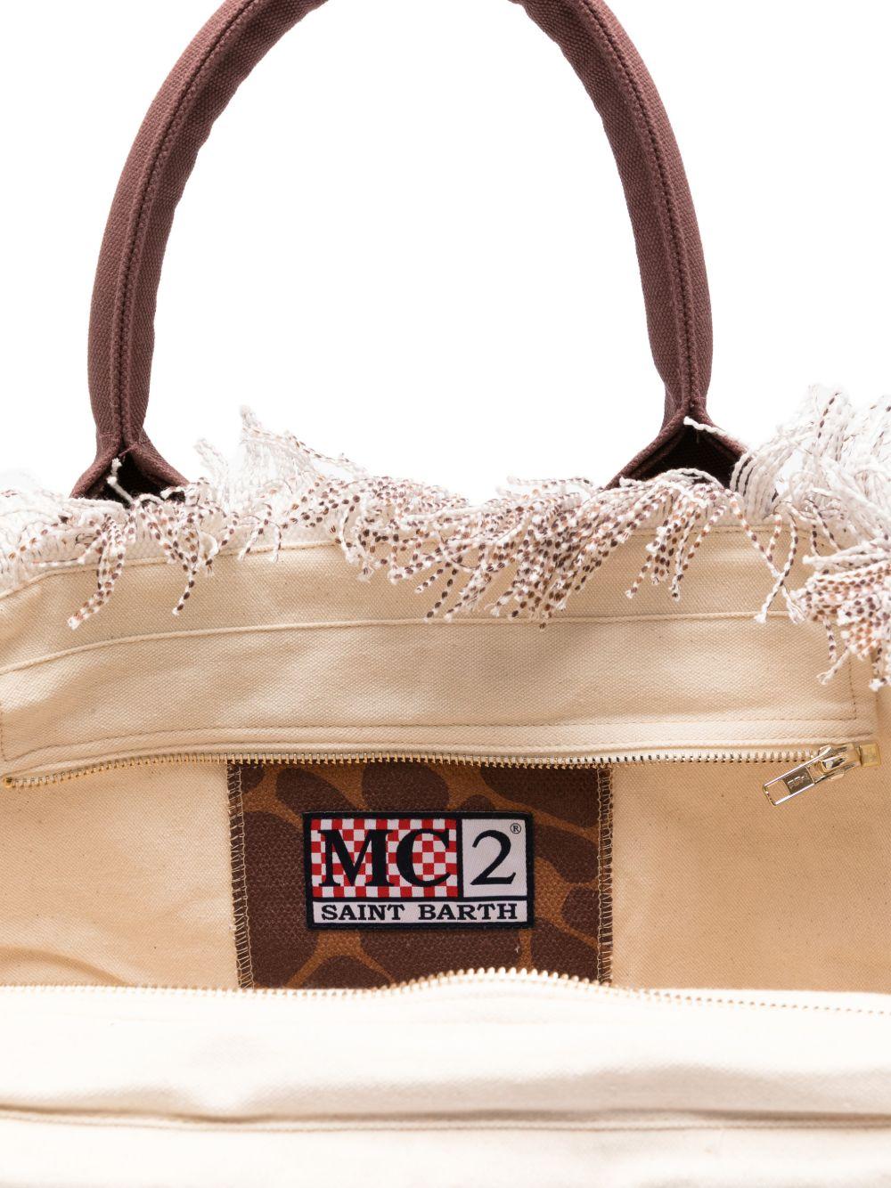 Borsa Vanity MC2 Saint Barth animalier con logo sul davanti VANI001 00900L MC2 ST. BARTH KIDS 