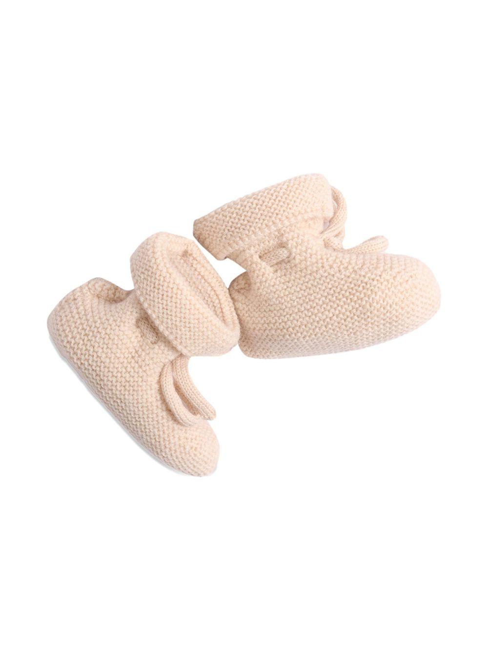 Scarpine primi passi per neonati Paz Rodriguez beige con chiusura con lacci 018-22507 79 PaZ RODRIGUEZ KIDS 