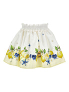 Gonna Holiday Mood per bambina Monnalisa multicolore con stampa grafica all-over 11G705RU 7625 9914 MONNALISA KIDS 