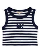 Canotta per bambina Michael Kors Kids multicolore con design a righe R30609 849 MICHAEL KORS KIDS 