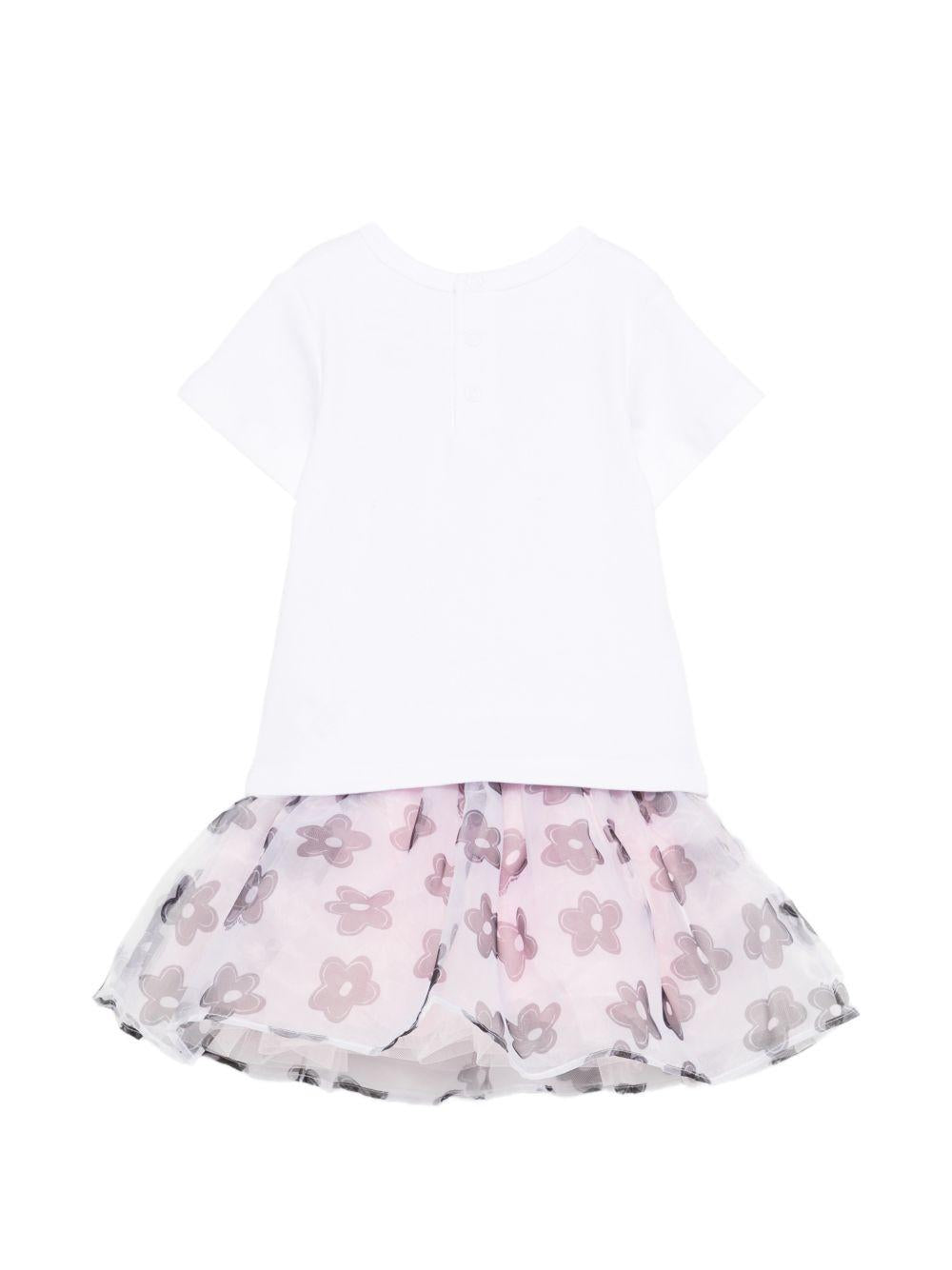 Set t-shirt e gonna per neonata The Marc Jacobs Kids multicolore con stampa floreale W60813 10P THE MARC JACOBS KIDS 
