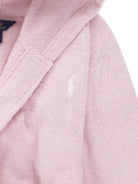 Accappatoio per bambina Polo Ralph Lauren Kids rosa con motivo Polo Pony 4P0188 ADQ Ralph Lauren kids 
