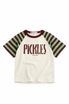 T-shirt per bambino Bobo Choses multicolore con stampa Pickles sul davanti B126AC021 199 BOBO CHOSES KIDS 