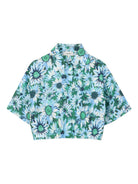 Camicia per bambina Lanvin Enfant multicolor con stampa a fiori N30390 U58 LANVIN KIDS 