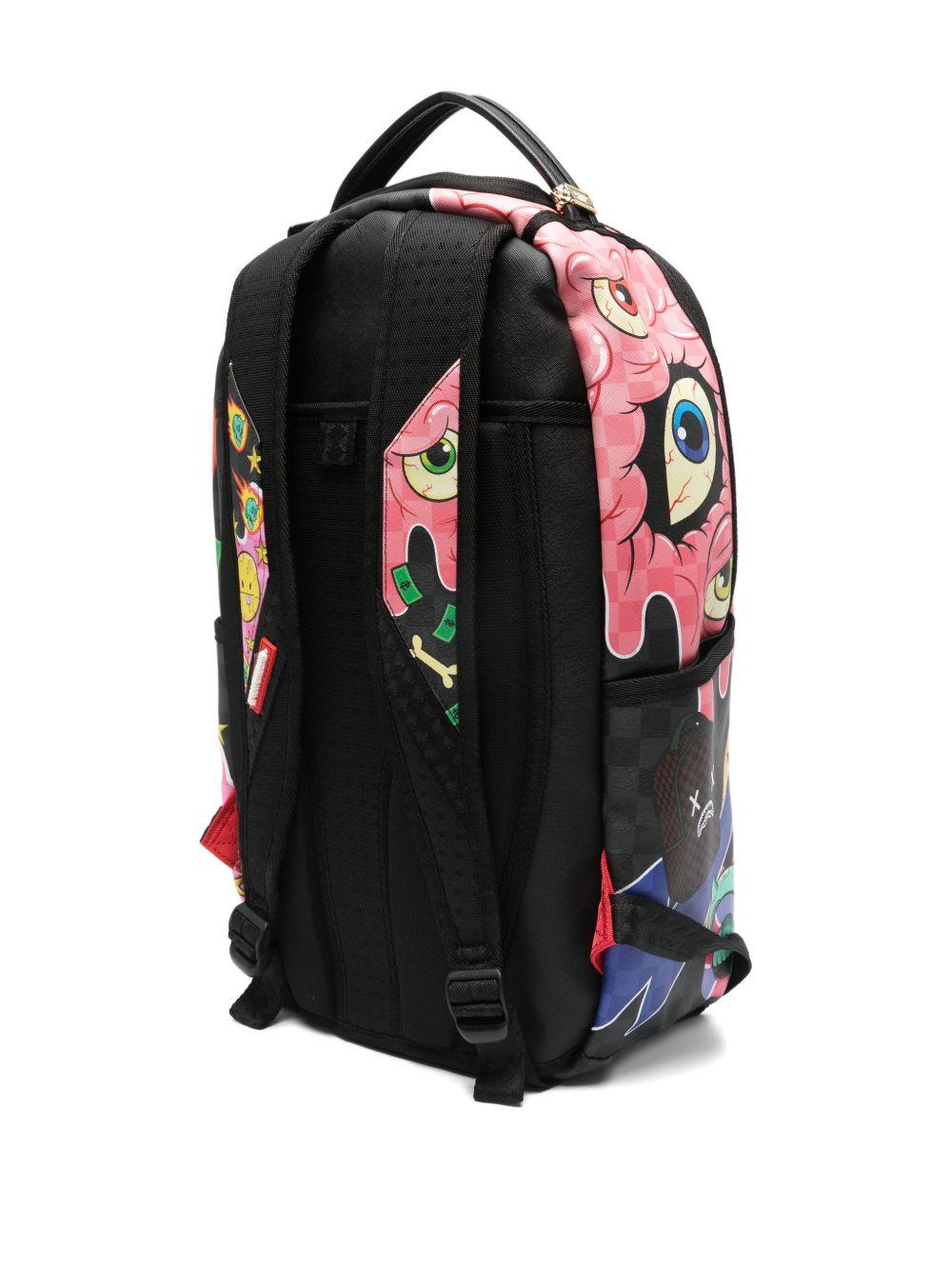 Zaino per bambino Sprayground kid multicolore con stampa grafica 910B8305 NSZ SPRAYGROUND KIDS 