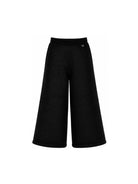Pantaloni per bambina Monnalisa Kids neri con design lavorato a maglia 17H409 8060 0050 MONNALISA KIDS 