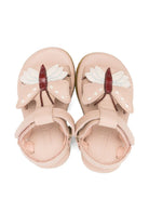 Sandali per neonata Donsje rosa con applicazione farfalla 1501802 CL006 DONSJE KIDS 