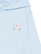 Felpa per bambino Casablanca Kids azzurra con stampa grafica KPF26JTP37202 CASAWAY CASABLANCA KIDS 