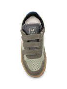 Sneakers V-90 per bambino Veja Kids verde con chiusura a strappi SX2021782 CLAY MANGO KAKI VEJA KIDS 