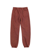 Pantaloni sportivi per bambino Bobo Choses marrone con logo sul davanti B126AC084 211 BOBO CHOSES KIDS 