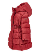 Piumino per bambina Monnalisa rosso con cappuccio 17F101 6020 0043 MONNALISA 