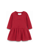 Abito per neonata Givenchy Kids bordeaux con logo sul davanti H31463 96D GIVENCHY KIDS 