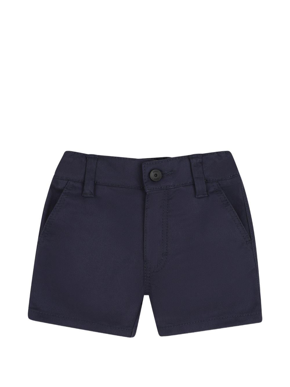 Shorts per neonato Boss Kids blu con bottoni J52870 849 BOSS KIDS 