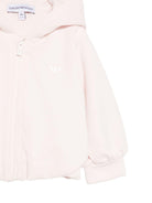 Felpa per neonata Emporio Armani Kids rosa con chiusura con zip EG000909 AF16133 UA205 EMPORIO ARMANI KIDS 