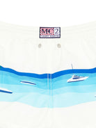 Costume per bambino MC2 Saint Barth Kids beige con stampa grafica "Formentera" HAI0001 02279L MC2 ST. BARTH KIDS 