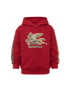Felpa per bambino Etro Kids rossa con stampa Pegaso sul davanti GZ4P40 Z3183 52C ETRO KIDS 